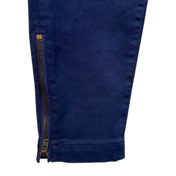 Joie Women’s Park Skinny Utility Cargo Pants - Navy Blue; Size 25 - Picture 9 of 13